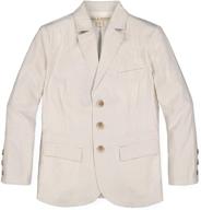 👔 boys' classic seersucker suit jacket by hope & henry logo