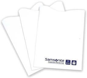 img 1 attached to Samsonite Credit Card Sleeves 3 White