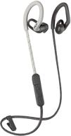 plantronics backbeat fit 350: stable, ultra-light, sweatproof wireless headphones for workouts - grey logo