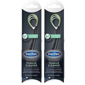 img 4 attached to 👅 DenTek Tongue Cleaner, Twin Pack