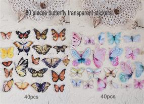 img 1 attached to Butterfly Stickers Scrapbook Embellishment Decoration