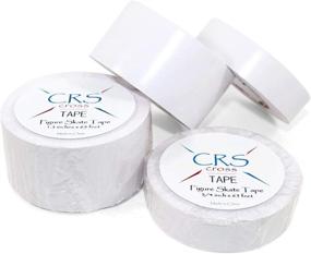 img 3 attached to 🔒 CRS Cross Figure Skate Tape - Extended 65-Ft Roll for Enhanced Protection of Leather Figure Skating Boots, Preserving Luster and Securing Laces. Improve Performance with Skate Tape for Figure Skates.