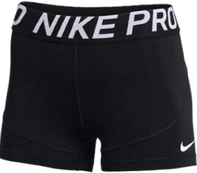 img 1 attached to 🏋️ Enhance Your Workouts with Nike Women's Pro 3in Training Shorts