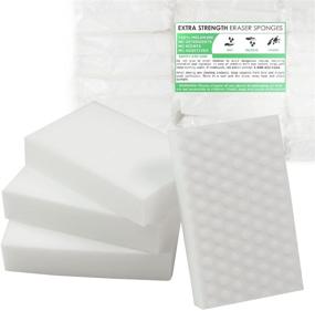 img 4 attached to 🧽 Ultimate Value Deal: 30 Extra Strength Magic Eraser Pads - White, All-Purpose, Long Lasting