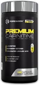 img 4 attached to Forzagen L-Carnitine Capsules: CLA & Natural Raspberry Ketones - 120 Capsules