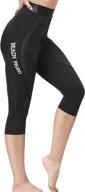 🩲 premium workout leggings for women - stay active with ready pard running compression tights, enhancing tummy control shapewear logo