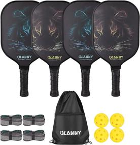 img 4 attached to OLANNY Lightweight Pickleball Replacement Drawstring Sports & Fitness