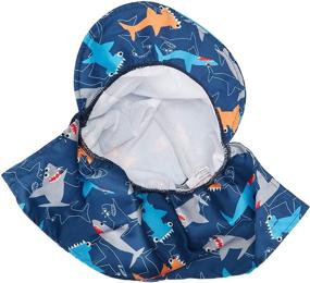 img 1 attached to 🌞 Stay Sun-Safe with Flap Happy Unisex Baby UPF 50+ Original Flap Hat