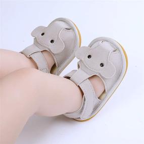 img 3 attached to TAREYKA Sandals Closed Toe Leather Anti Slip Boys' Shoes : Sandals