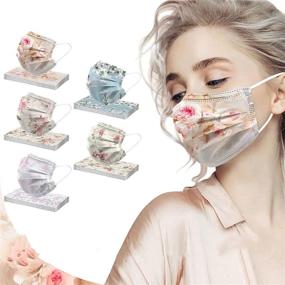 img 4 attached to Disposable Face_Masks Colorful Breathable Protective Occupational Health & Safety Products for Personal Protective Equipment