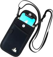 large defendershield universal emf & 5g radiation protection pouch for smartphones, cell phones, and electronics logo