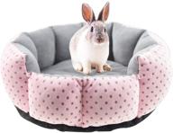 🐇 fladorepet cozy winter rabbit guinea pig cat house bed mat cushion for squirrel hedgehog chinchilla hamster bed house cage nest - top rabbit supplier logo