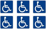 disabled wheelchair compliant handicap sticker logo