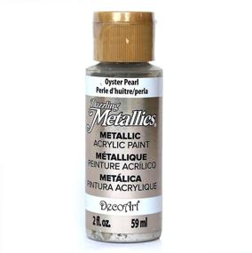 img 4 attached to 🎨 DecoArt Oyster Pearl Metallic Acrylic Paint - 2oz Dazzling Metallics