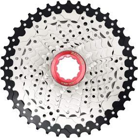 img 4 attached to 🚵 RATUXTR 9-Speed MTB Cassette - 11-40T Flywheel for Mountain Bikes, Road Bicycles, and BMX - Enhanced Lightweight Design