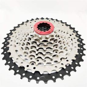 img 1 attached to 🚵 RATUXTR 9-Speed MTB Cassette - 11-40T Flywheel for Mountain Bikes, Road Bicycles, and BMX - Enhanced Lightweight Design