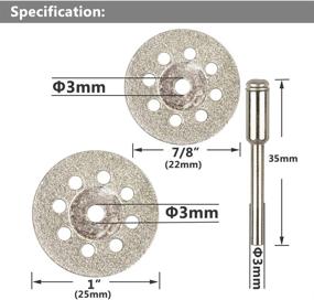 img 3 attached to Yakamoz Diamond Cutting Accessories Mandrel