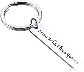 img 4 attached to Top Drive Keychain Gift Ideas for Husband and Boyfriend