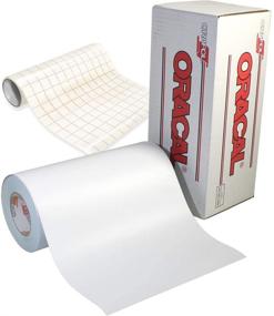 img 2 attached to 🎨 ORACAL 651 Matte White Craft Vinyl Roll: Ideal for Cameo, Cricut & Silhouette! Includes Bonus Clear Transfer Paper (6ft x 12 inches)