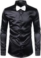 🔳 zeroyaa luxury black button shirts - zlcl14: unveiling unmatched elegance logo