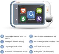 портативное беспроводное bluetooth устройство для обнаружения состояния здоровья и расслабления wellue. логотип