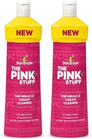 img 1 attached to 🔥 The Pink Stuff Stardrops Miracle Cream Cleaner 500ml PACK OF 2: Powerful Cleaning Solution for Your Home