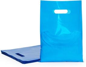 img 4 attached to 🛍️ Set of 100 Plastic Merchandise Bags