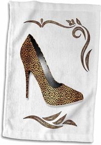 img 3 attached to Flirty Golden Cheetah Stiletto Multicolor