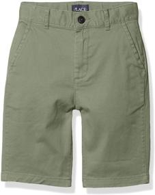 img 3 attached to Uniform Stretch Shorts for Boys from Childrens Place in Boys' Clothing Shorts