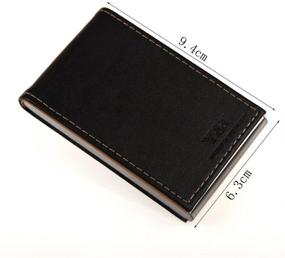 img 3 attached to Synthetic Leather Stainless Elegant Men's Accessories - U F 037