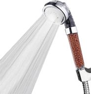 🚿 vnsely 3-function high-pressure shower head with hose and bracket - water saving, angle-adjustable design, 5 ft stainless steel hose - handheld shower head for enhanced skin and hair moisture logo