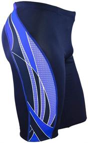 img 2 attached to Adoretex Boys & Men's Side Wings Swimsuit Jammer: Stylish and Performance-Driven Swimwear