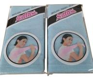 salux blue 2-pack nylon japanese beauty skin bath wash cloth/towel - enhanced seo logo