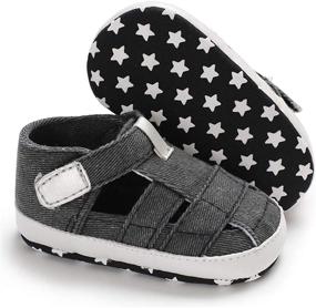 img 2 attached to 👟 BENHERO Toddler Prewalker Outdoor Boys' Shoes - Sandals