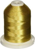 🧵 shine & sew with robison-anton metallic thread, 1000-yard, in captivating government gold logo