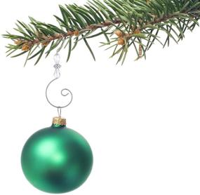 img 2 attached to Enhance Your Holiday Decor with Christmas Ornament Hook Acrylic Wire: 4 🎄 Styles (36 Pieces) - Ideal for Christmas Tree Ornaments, Home Decor & More!