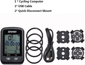 img 1 attached to 🚲 iGPSPORT 20E Kilometer-Supported Waterproof Wireless GPS Cycling Bike Computer