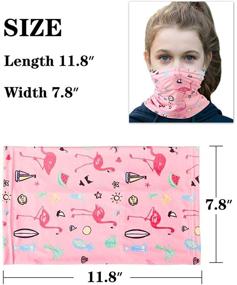 img 2 attached to 🌺 Stylish and Sustainable: Printed Reusable Washable Bandanas: Must-Have Fashion Accessories for Girls
