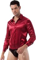 feeshow bodysuit rompers camisas burgundy logo