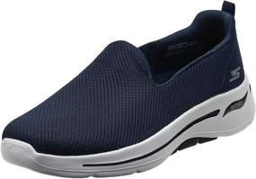 img 4 attached to 👟 Skechers Women's GO Walk Arch FIT-Grateful Sneaker: Navy/White, Size 6 - Premium Comfort and Support for Active Lifestyles