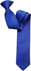 img 3 attached to 👔 Premium Simpowe Uniform Mens Clip: Vibrant Blue, Size 20-47 inch