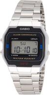 casio a163wa 1qgf коллекция классическая сталь логотип