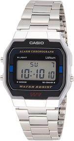 img 4 attached to Casio A163WA 1QGF Коллекция Классическая Сталь