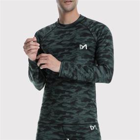 img 2 attached to 🏃 Efficient Performance: MEETYOO Men's Sport Long Johns Base Layer for Optimum Comfort and Flexibility