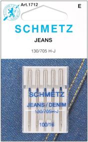 img 3 attached to 🧵 High-Quality Euro-Notions 1712 Jean & Denim Machine Needles - Size 16/100, Pack of 5