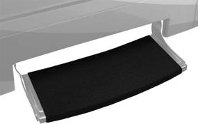 img 2 attached to Prest-O-Fit 2-0384 Outrigger Radius XT RV Step Rug Black Onyx 22 In