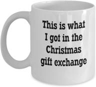 funny white elephant exchange coffee logo