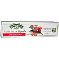 🍒 refreshing natures gate toothpaste gel - 5oz cherry flavor for kids logo