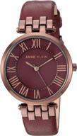 anne klein ak 2619bybn бордовый логотип