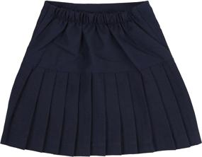 img 3 attached to 👗 ToBeInStyle Girls' Uniform Skirt Button - Girls' Clothing Skirts & Skorts